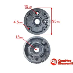 Деталь QUATTRO ELEMENTI ELICA500 гидро-цилиндр (246-975-014)