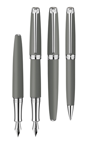 Ручка шариковая Caran d’Ache Leman Grey Matte (4789.405)