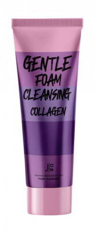 Мягкая кремовая пенка для очищения кожи лица с коллагеном J:ON Gentle Foam Cleansing Collagen