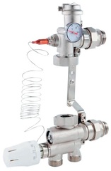 Rommer RDG-0120-009000 насосно-смесительный узел с термостатической головкой с выносным датчиком