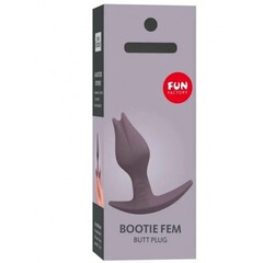 Анальный стимулятор Bootie Fem от Fun Factory (темно-серый)