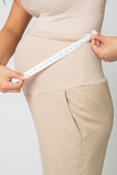 Брюки для беременных 17136 бежевый