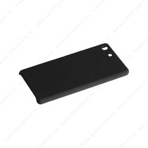 Накладка софт тач для Sony M5 D5603 черная