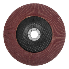 45-7-100 Круг лепестковый торцевой шлифовальный, оксид алюминия, Р100, 8500 об/мин, 180х22мм (РемоКолор)