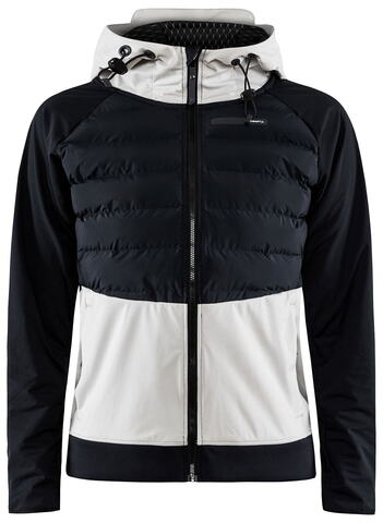 Премиальная тёплая лыжная куртка Craft Pursuit Thermal black с капюшоном женская
