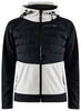 Премиальная тёплая лыжная куртка Craft Pursuit Thermal black с капюшоном женская