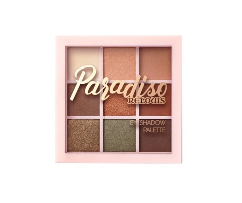 Тени Paradiso Warm палетка Relouis