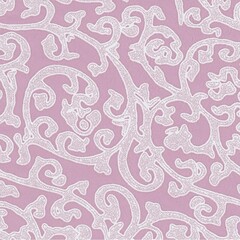 Ламинированная панель ПВХ ВЕК Кружева сиреневые 2700х250мм