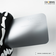 Carbins Color PPF Matte Aluminium MF 02 серебро матовая цветная полиуретановая защитная антигравийная пленка