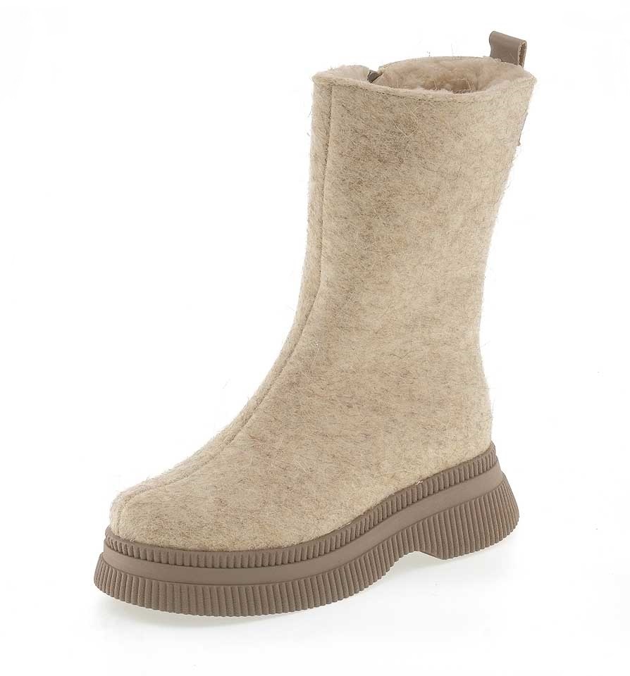 Ботильоны женские SELM 3118-504W бежевые