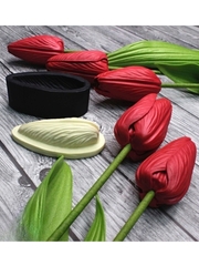 Молд пластиковый+вайнер силиконовый ВМ-55 тюльпан