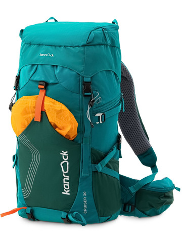Картинка рюкзак туристический Kanrock Cruiser 30 Sea Green - 21