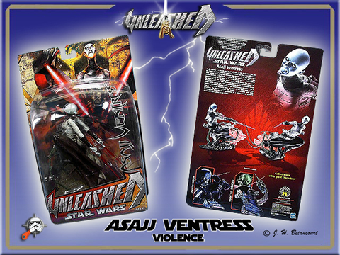 Star Wars Unleashed Asajj Ventress