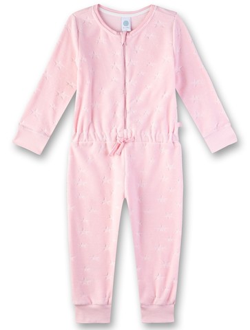 Велюровый комбинезон на молнии Sanetta "Звезды"