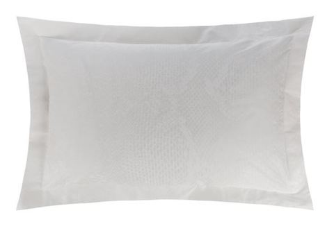 Постельное белье 2 спальное евро Roberto Cavalli White Python 001 Bianco