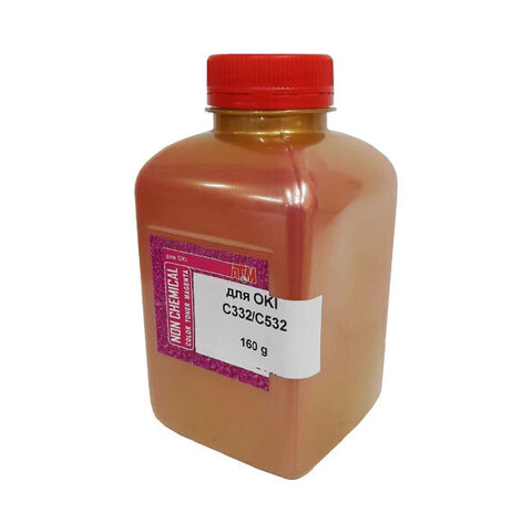 Тонер TOMOEGAWA для OKI C332/C532 фл 160 гр, пурпурный Gold ATM