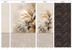 Панель ПВХ фотопечать 3D Panda Соната 2700х250 мм