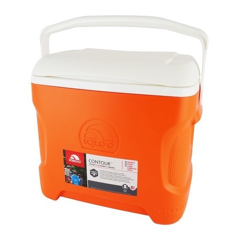 Термоконтейнер Igloo Contour 30 orange (изотермический, 28л)