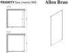 Allen Brau Priority 3.31045.BBA Боковая стенка, цвет: чёрный