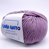 Пряжа Lana Gatto Maxi Soft 12940 виноград