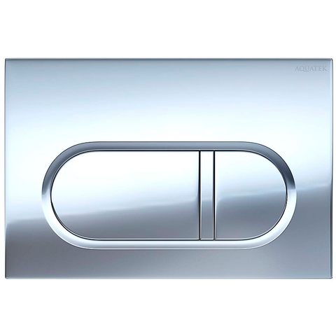 Aquatek KDI-0000043 KDI-0000043 (016B) Панель смыва Хром глянец (клавиши прямоугольные)