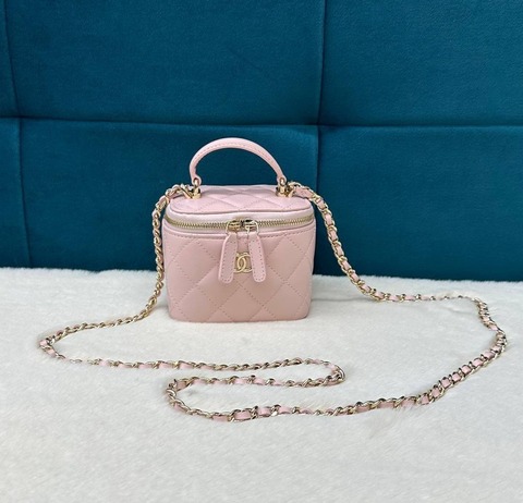 Сумка Chanel Vanity mini , розовый