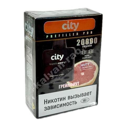 Картридж City Energy Pro URT - Грейпфрут 12000 затяжек