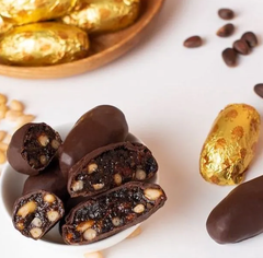 Фрутодень с кедровыми орехами Ассорти / финик,чернослив,курага / шоу-бокс / 640г / ТМ Сибирский кедр