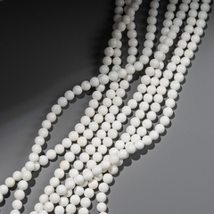 Бусины из раковины ракушки Тридакна, 6,7мм