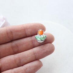 Подвеска керамическая Тюльпан 16*14 мм, Ф002