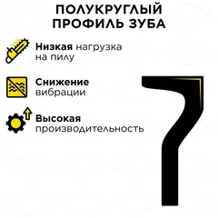 Цепь пильная в кольце DDE 91VX 3/8