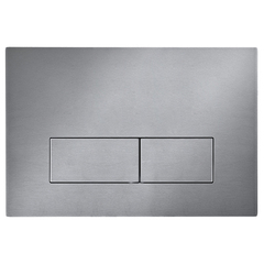 TECE S240501 TECEspring Панель смыва с прямоугольными кнопками, Нержавеющая сталь, сатин (с покрытием против отпечатков пальцев фото