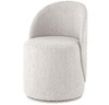 Пуф Loreen вращающийся букле светло-серый