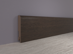 Плинтус МДФ ламинированный Лука Пл 100-10МДФ.2400.24009 турин темный 16x100х2400 мм