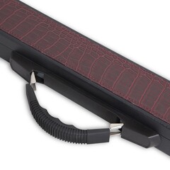 Кейс Fortuna Chester 1x1 черный/бордовый