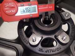 Передний колёсный диск Arashi для Kawasaki Z750/Z800/Z1000/ER-6N/ER-6F/VERSYS