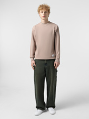 Свитшот Alpha Industries Essential French Terry Crewneck Gen II Atlas Khaki (Бежевый)