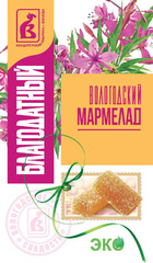 Мармелад Благодатный ручной работы, с Иван-чаем 240 гр.