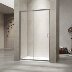 RGW 030811416-110 Душевая дверь 160*195 RGW PA-114-Gr Серый/Прозрачное/6 мм (158-162) (EasyClean) фото