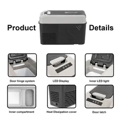 Компрессорный автохолодильник Alpicool KCF15 (12V/24V, 14л)