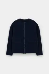 жакет  для девочки  К 302491/индиго