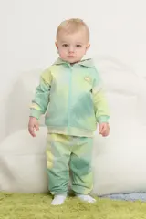 брюки  для мальчика  КР 400670/голубая дымка,спрей к464