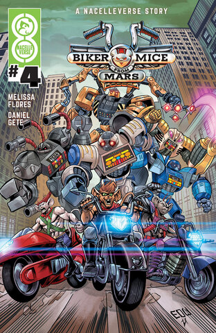 Biker Mice From Mars Vol 3 #4 (Cover A) (ПРЕДЗАКАЗ!)