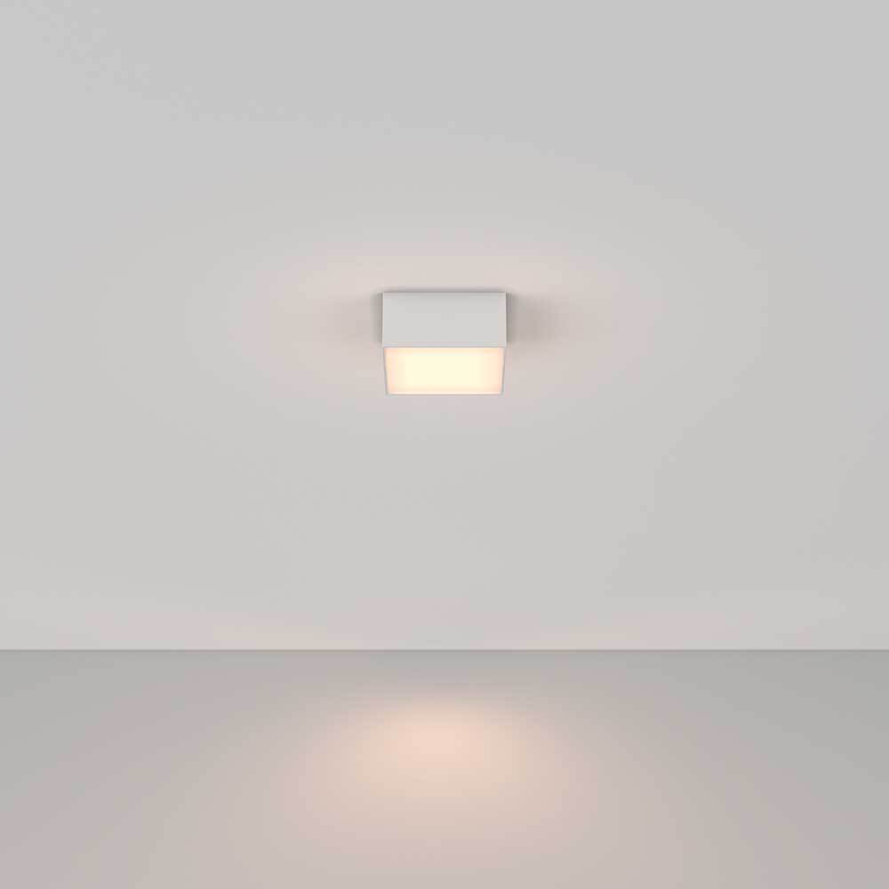 Потолочный светодиодный светильник Maytoni Technical Zon C032CL-12W3K-SQ-W