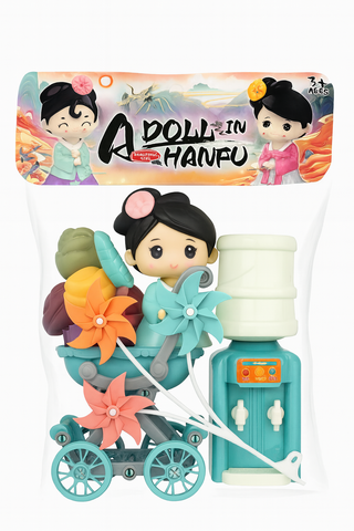 Набор кукла с аксесс, 18*28