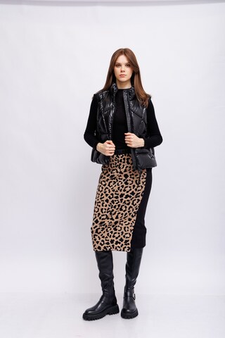 Marc Cain Sports Юбка трикотажная с леопардовым узором