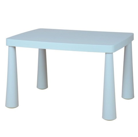 Детский стол Barnbord, размеры: 77x55х48 см., материал: полипропилен, цвет: голубой