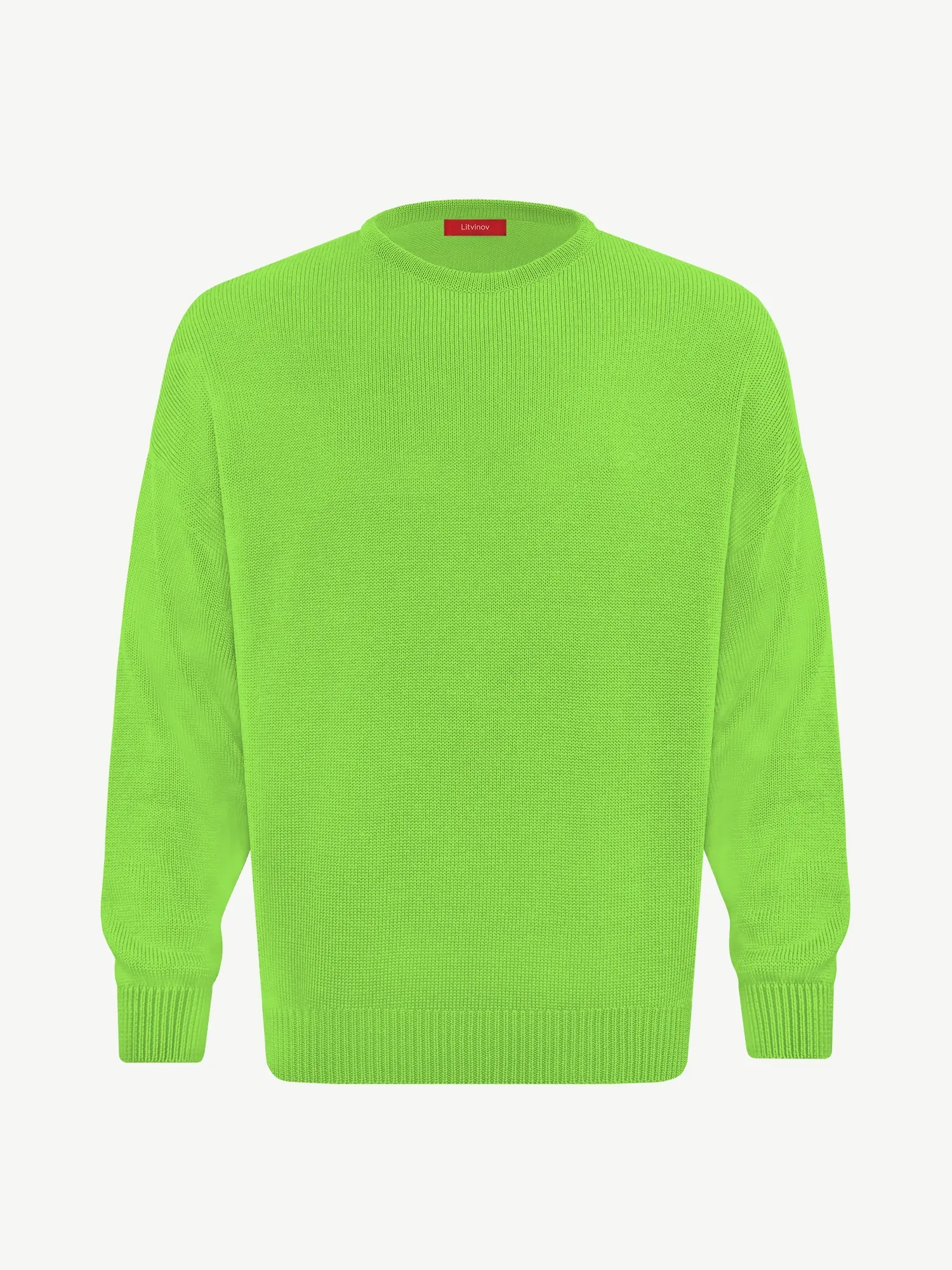 Джемпер оверсайз из экохлопка