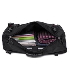 Сумка-рюкзак дорожная Pakken 2030 чёрная, 30 литров (уценка)