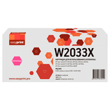 Картридж EasyPrint LH-W2033X для HP CLJ Pro M454, 455, M479, 480 (6000 стр.) пурпурный, с чипом W2033X